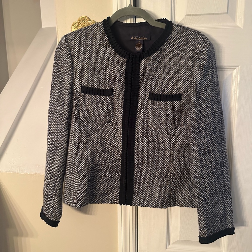 Brooks Brothers Chanel boucle style Jacket